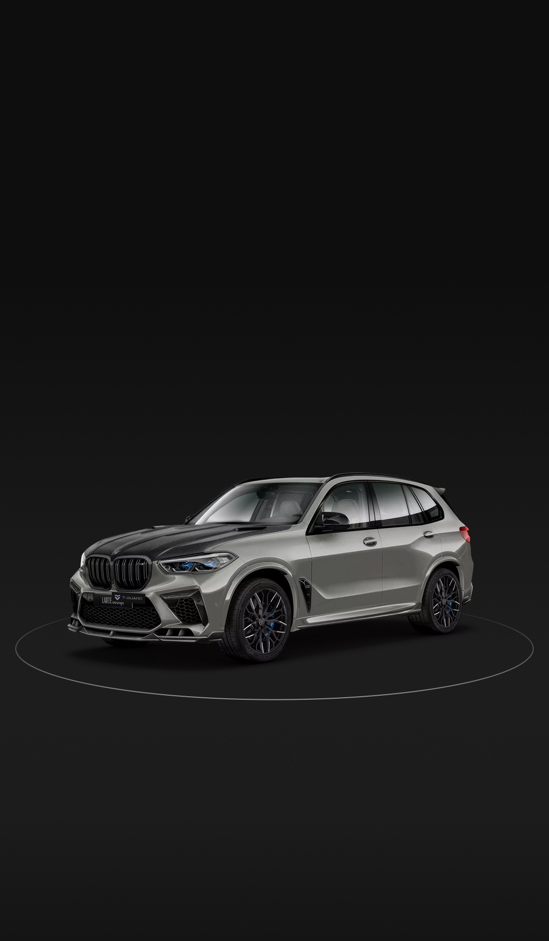 BMW X5 blindada Nivel III Plus Torices -Guard vista frontal con protección balística en CDMX.
