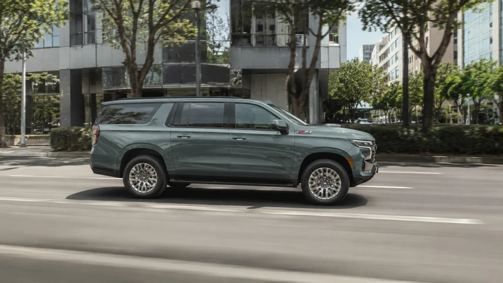 Chevrolet Suburban blindada disponible para renta y venta con blindaje certificado en México.